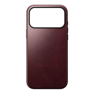 Чехол Nomad Modern Leather Case для iPhone 17 Pro Max (NM011840858) Burgundy Chromexcel
