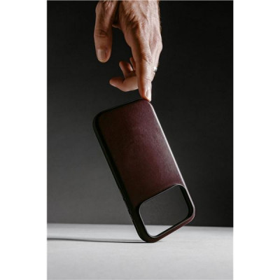 Чехол Nomad Modern Leather Case для iPhone 17 Pro Max (NM011840858) Burgundy Chromexcel