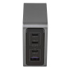 Зарядное устройство Ugreen X763 Nexode Pro 160W USB-A+3*USB-C GaN Tech Fast Charger с кабелем (25877) серый