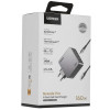 Зарядное устройство Ugreen X763 Nexode Pro 160W USB-A+3*USB-C GaN Tech Fast Charger с кабелем (25877) серый