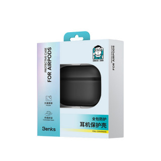 Чехол Benks Mist Protective Case для AirPods Pro 3 (C.K.FF.AP.BK.0044) Black