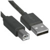 Кабель Belkin USB 2.0 Premium Printer Cable Type-A(M)/USB 2.0 Type-B(M) 1.8м (F3U154BT1.8M) Black