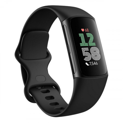 Фитнес-трекер Google Fitbit Charge 6 (Obsidian/Black Aluminum)