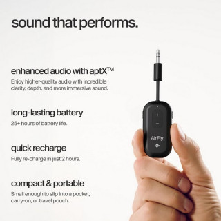 Адаптер Twelve South Airfly Pro 2 Bluetooth Transmitter (Black)