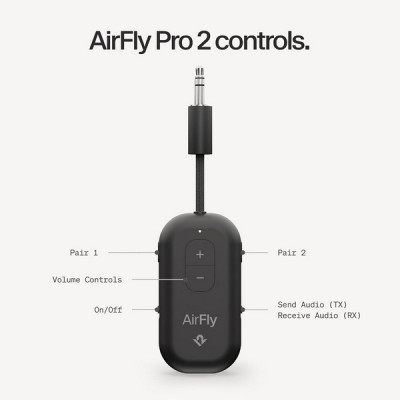 Адаптер Twelve South Airfly Pro 2 Bluetooth Transmitter (Black)