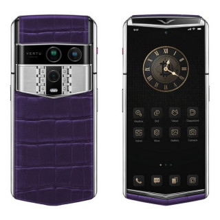 Vertu Agent Q Alligator Skin Grape Purple