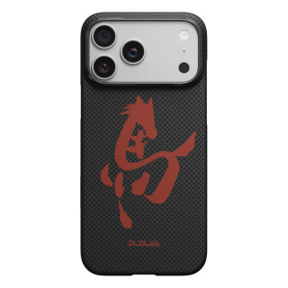 Чехол Pitaka Ink Horse Painting Ultra-Slim Case для iPhone 17 Pro Max 6.9" (HR1706PM) Ink Rhythm
