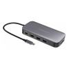 Хаб Powerology USB-C Hub & SSD Drive 256GB PD 100W (PWSDHB256) Gray