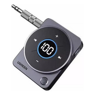 Аудиоадаптер Ugreen CM724 Car&Home Bluetooth 5.4 Receiver Audio Adapter (35003) серый
