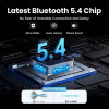Аудиоадаптер Ugreen CM724 Car&Home Bluetooth 5.4 Receiver Audio Adapter (35003) серый