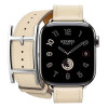 Apple Watch Series 11 Hermes 42 mm Hapi Double Tour Craie