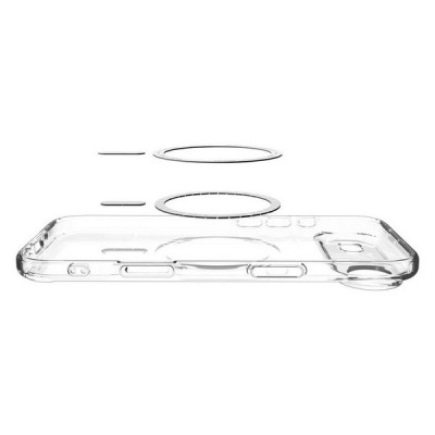 Чехол Spigen Ultra Hybrid (MagFit) для iPhone Air Frost White (ACS10055)