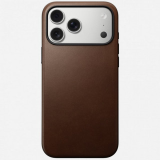 Чехол Nomad Modern Leather Case для iPhone 17 Pro Max (NM014278858) Brown