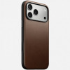Чехол Nomad Modern Leather Case для iPhone 17 Pro Max (NM014278858) Brown