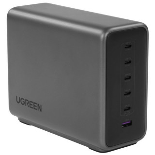 Сетевое зарядное устройство Ugreen X759 500W 6-Port 1*USB-A&5*USB-C GaN (55550B) серый космос