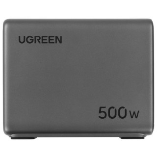 Сетевое зарядное устройство Ugreen X759 500W 6-Port 1*USB-A&5*USB-C GaN (55550B) серый космос