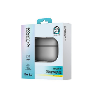 Чехол Benks Mist Protective Case для AirPods Pro 3 (C.K.FF.AP.GR.0044) Gray