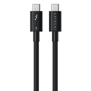 Кабель Satechi Thunderbolt 5 Pro USB-C - USB-C 1 м 240 Вт (ST-YTB5100K) Black