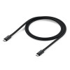 Кабель Satechi Thunderbolt 5 Pro USB-C - USB-C 1 м 240 Вт (ST-YTB5100K) Black