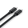 Кабель Satechi Thunderbolt 5 Pro USB-C - USB-C 1 м 240 Вт (ST-YTB5100K) Black