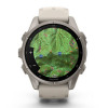 Garmin Fenix 9 43 мм Titanium with Fog Gray Silicone Band (010-04761-00)