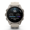 Garmin Fenix 9 43 мм Titanium with Fog Gray Silicone Band (010-04761-00)