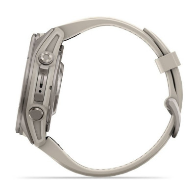 Garmin Fenix 9 43 мм Titanium with Fog Gray Silicone Band (010-04761-00)