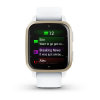 Умные часы Garmin Venu Sq 2 белые с кремово-золотым алюминиевым безелем 010-02701-11