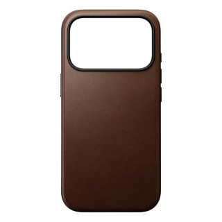 Чехол Nomad Modern Leather Case для iPhone 17 Pro (NM014322858) Brown