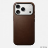 Чехол Nomad Modern Leather Case для iPhone 17 Pro (NM014322858) Brown