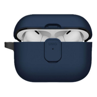 Чехол Uniq Clyde Lock Case для Airpods Pro 3 Royal Blue/Flint Grey (AIRPODSPRO3-CLYRBLUDGRY)