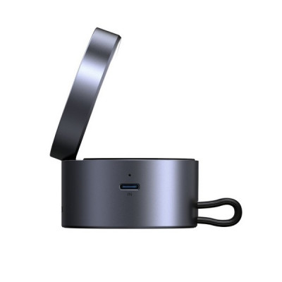 Беспроводное зарядное устройство Ugreen W712 3-in-1 Magnetic Qi2 Wireless Charger 15W (65148) серый космос