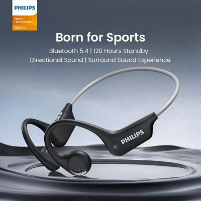 Беспроводные наушники Philips 1000 Series Open-ear Wireless Swimming Headphones (TAA1708WT) White
