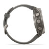 Garmin Fenix 9 43 мм Titanium with Pebble Gray Silicone Band (010-04761-10)