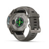 Garmin Fenix 9 43 мм Titanium with Pebble Gray Silicone Band (010-04761-10)