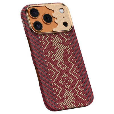 Чехол Benks Knight Air C1 Kevlar Case для iPhone 18 Pro Max/17 Pro Max 6.9" (C.K.FL.AP.GD.J073) Red Knight