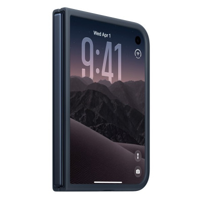 Чехол Apple iPhone Duo Case (MKR84) Navy Blue