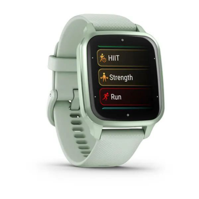 Умные часы Garmin Venu Sq 2 цвета мяты и безелем мятного цвета 010-02701-12