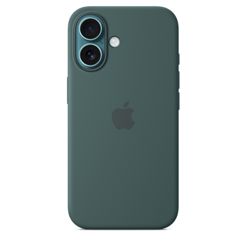 Чехол Apple iPhone 16 Plus Silicone Case with MagSafe Lake Green MYYH3