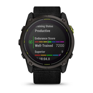 Умные часы Garmin Enduro 3 с черным нейлоновым ремешком UltraFit (010-02751-00/010-02751-01)