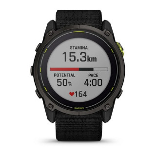 Умные часы Garmin Enduro 3 с черным нейлоновым ремешком UltraFit (010-02751-00/010-02751-01)