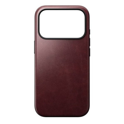 Чехол Nomad Modern Leather Case для iPhone 17 Pro (NM011857858) Burgundy Chromexcel