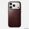 Чехол Nomad Modern Leather Case для iPhone 17 Pro (NM011857858) Burgundy Chromexcel