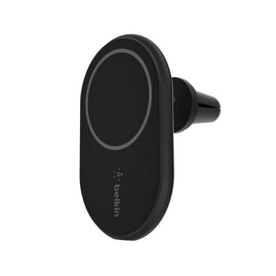 Автомобильное беспроводное зарядное устройство Belkin BoostCharge Magnetic Wireless Car Charger 10W (WIC004btBK) Black