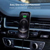 Автомобильное беспроводное зарядное устройство Belkin BoostCharge Magnetic Wireless Car Charger 10W (WIC004btBK) Black