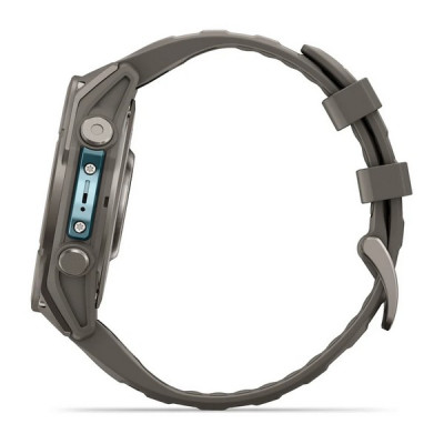 Garmin Fenix 9 47 мм Titanium with Pebble Gray Silicone Band (010-04762-00)