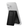 Магнитный картхолдер Uniq Heldro ID Magnetic cardholder with Grip-Band and Stand черный (HELIDCH-BLACK)