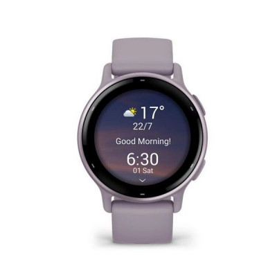 Умные часы Garmin Vivoactive 5 цвет орхидеи с металлическим безелем и силиконовым ремешком (010-02862-13)