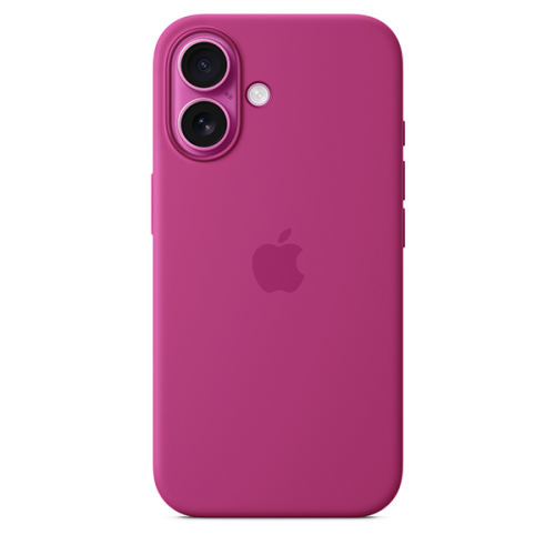 Чехол Apple iPhone 16 Plus Silicone Case with MagSafe Fuchsia MYYE3
