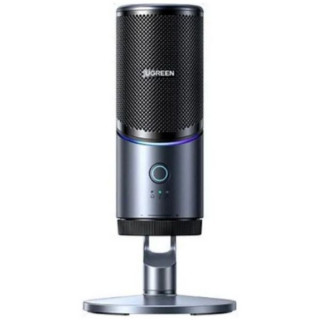 Микрофон настольный Ugreen CM769 с RGB подсветкой (35629) серый